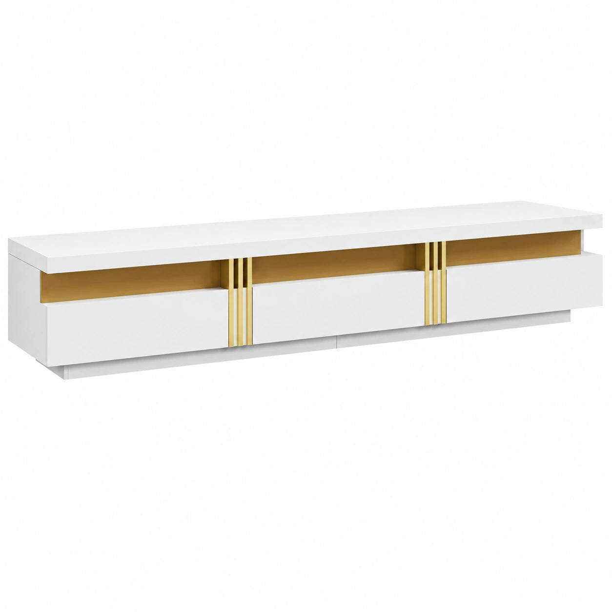 Schrank – 200 cm, mit Schubladen, für Wohnzimmer