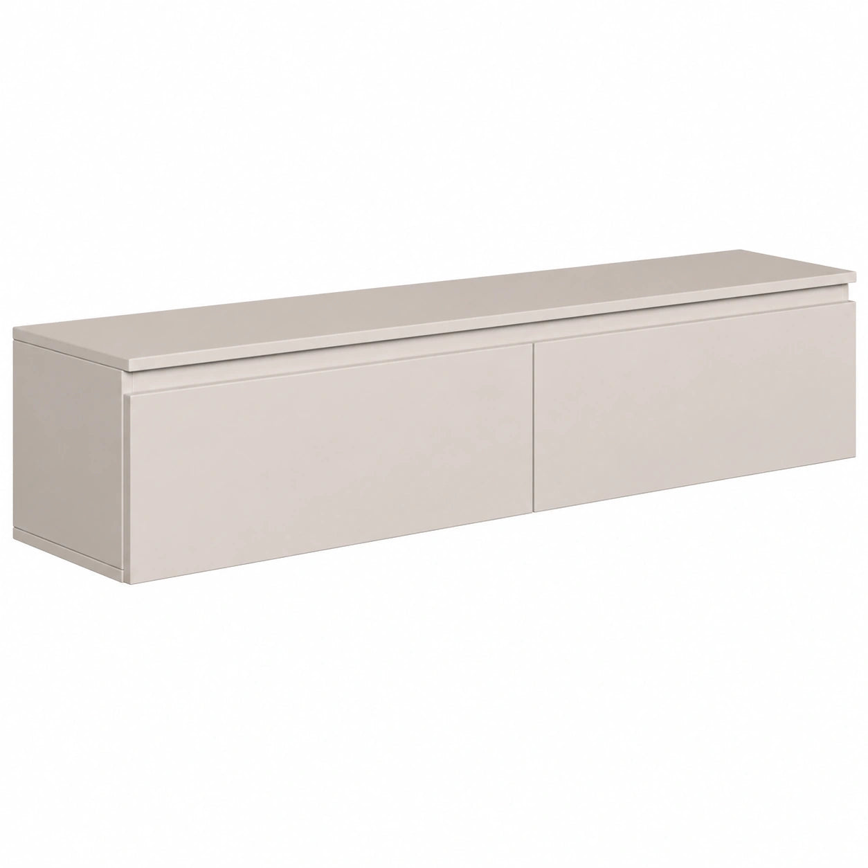 Lowboard – 28,4 × 150 × 31,8 cm, minimalistischer Stil, für Wohnzimmer