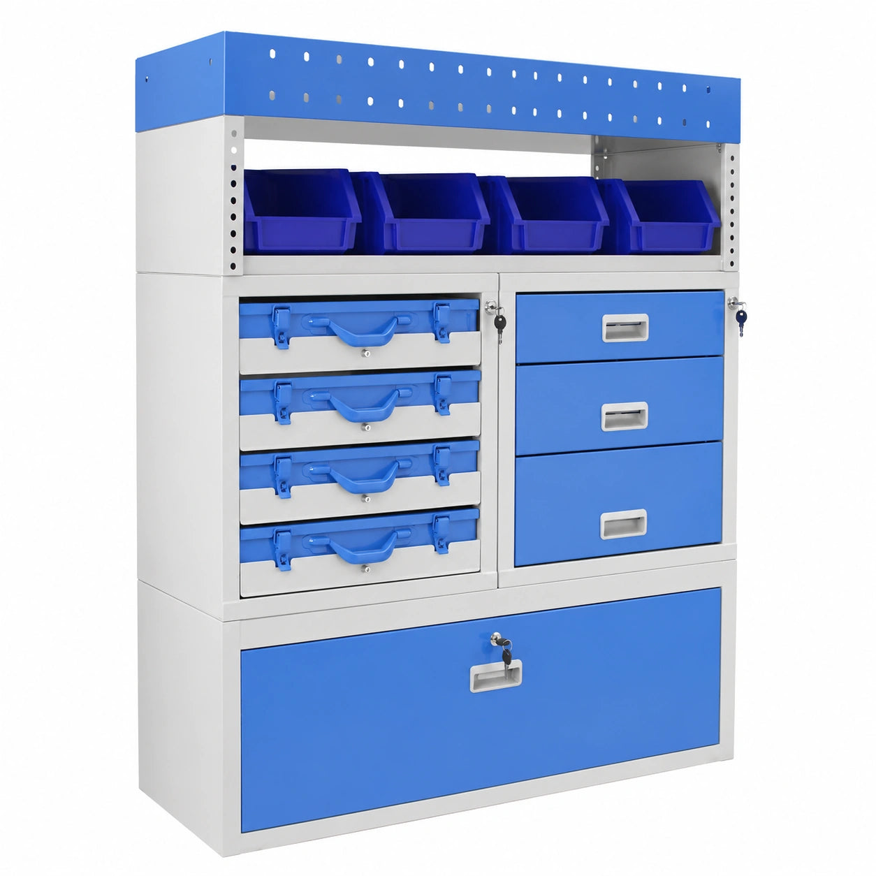 Regal – Blau