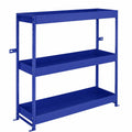 Regal – 116.5 cm, Blau