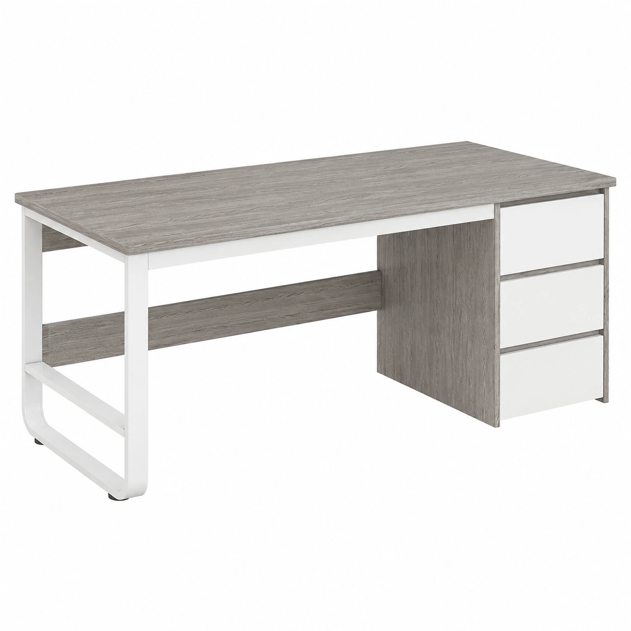 Tisch – 100 × 50 × 75 cm, moderner Stil, mit Schubladen