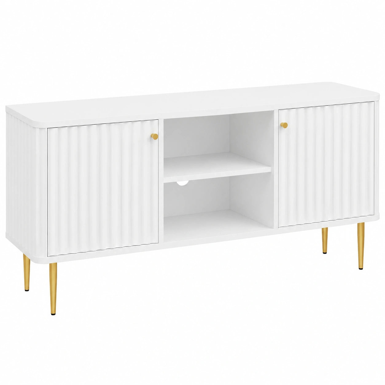 TV-Schrank – moderner Stil, mit mehreren Türen, aus Holz, für Esszimmer, Wohnzimmer und Schlafzimmer